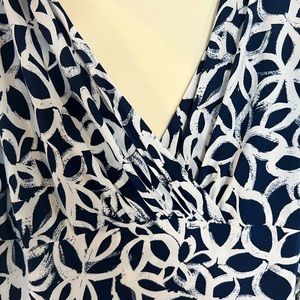 Ralph Lauren Navy/white dress